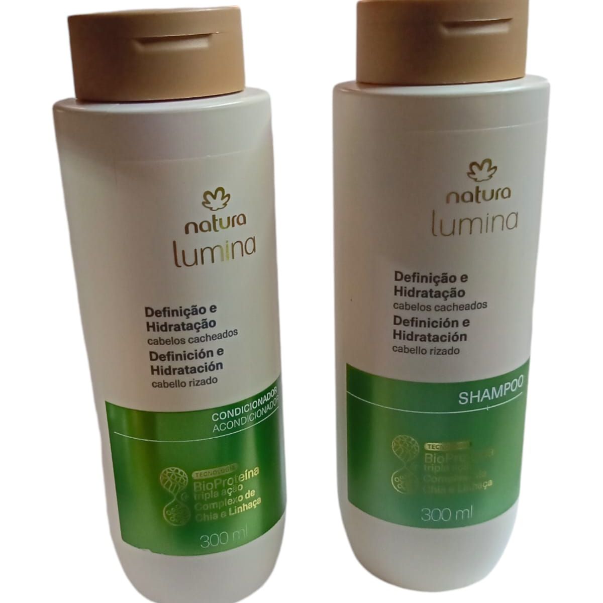 NATURA - KIT X 2 SHAMPOO + ACONDICIONADOR LUMINA CABELLOS RIZADOS