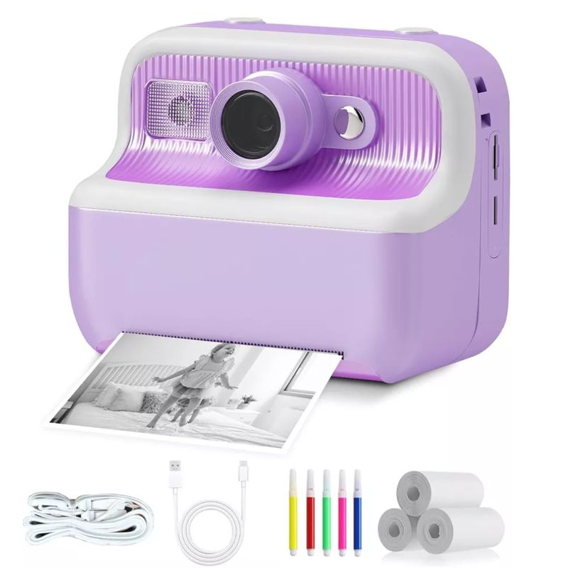 GENERICO - Camara Instantanea Para Niños Videos M8 Hd Incluye Colores