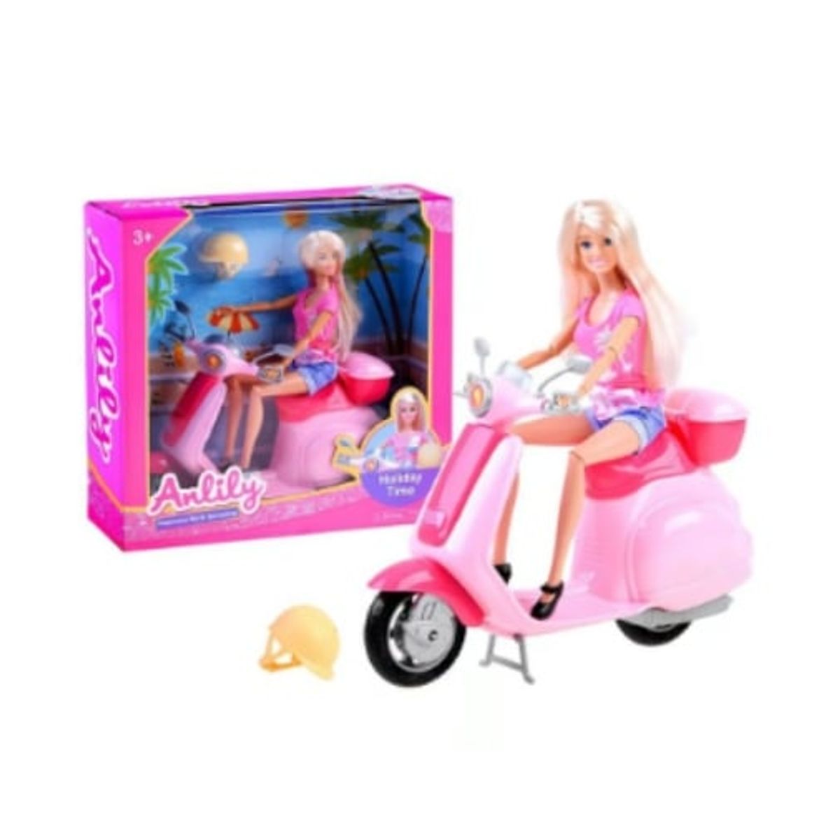 GENERICO - MUÑECA JUGUETE MOTO 9904