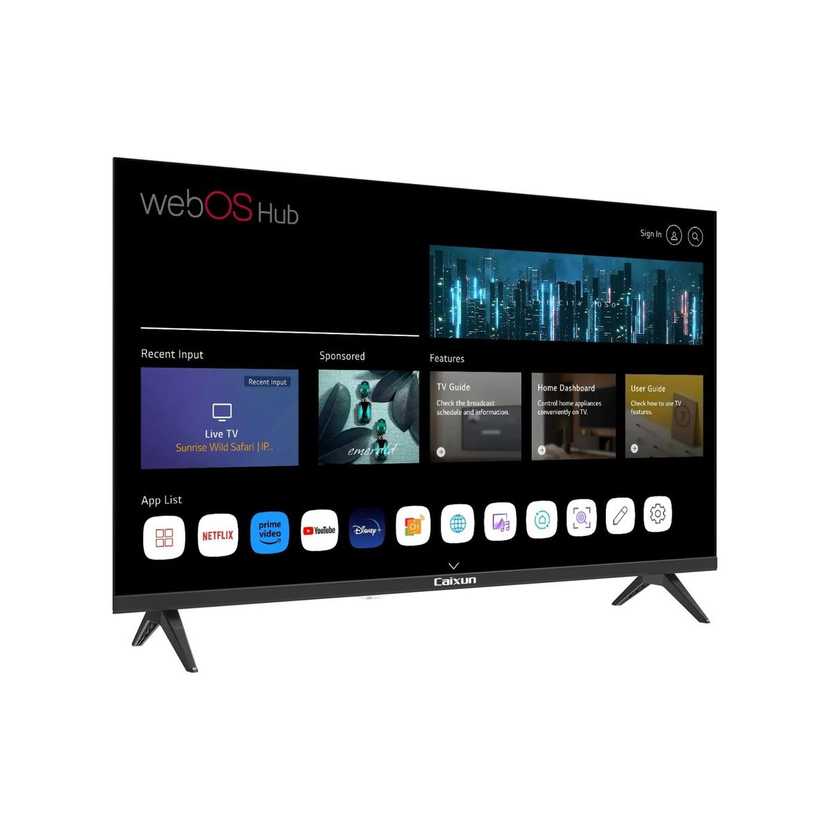 CAIXUN - Televisor Caixun 32 Pulgadas Led HD Smart Webos C32VAHW