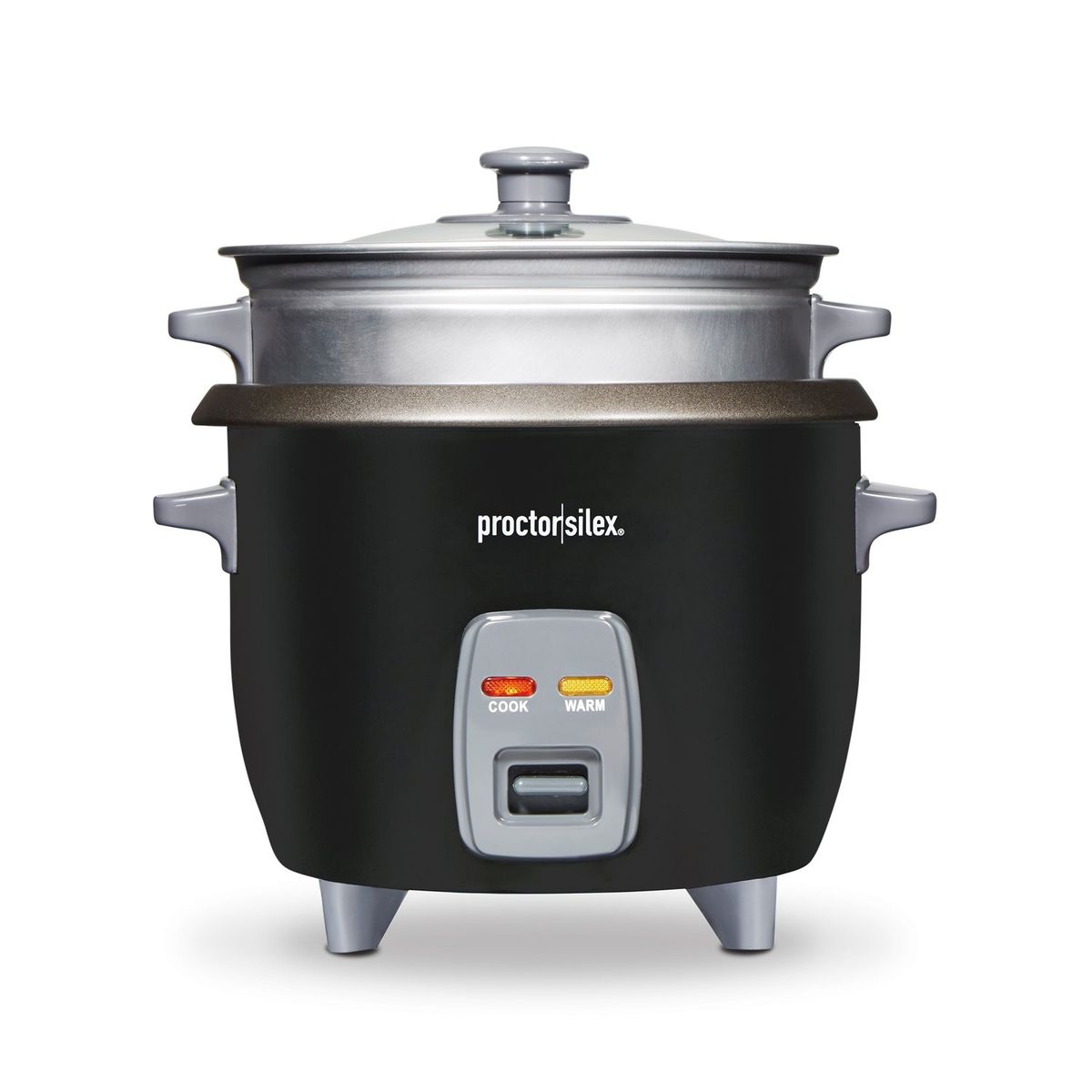 PROCTOR SILEX - Olla Arrocera y Vaporera Proctor Silex 37510 Negra