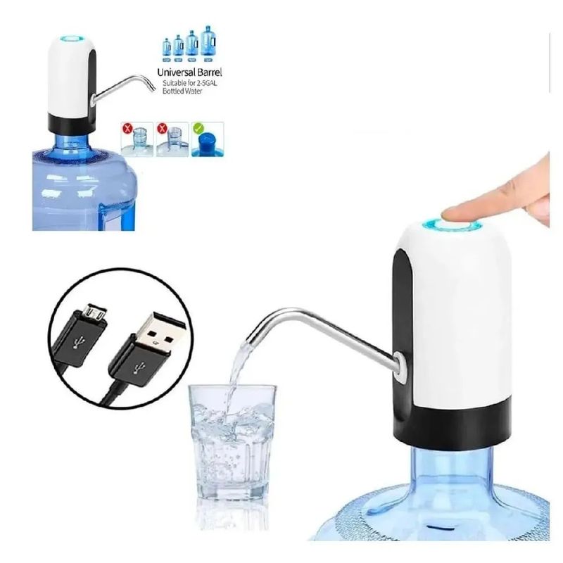 GENERICO - dispensador de agua recargable para botellon electrico usb
