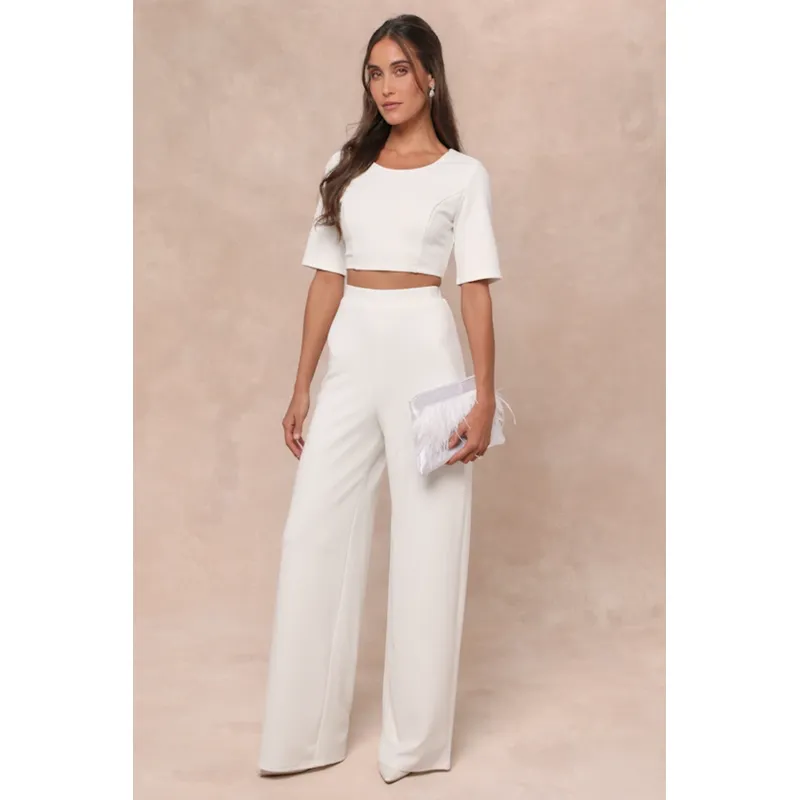NEGRELI - CONJUNTO DE DAMA CASUAL BLUSA Y PANTALON REF-4062