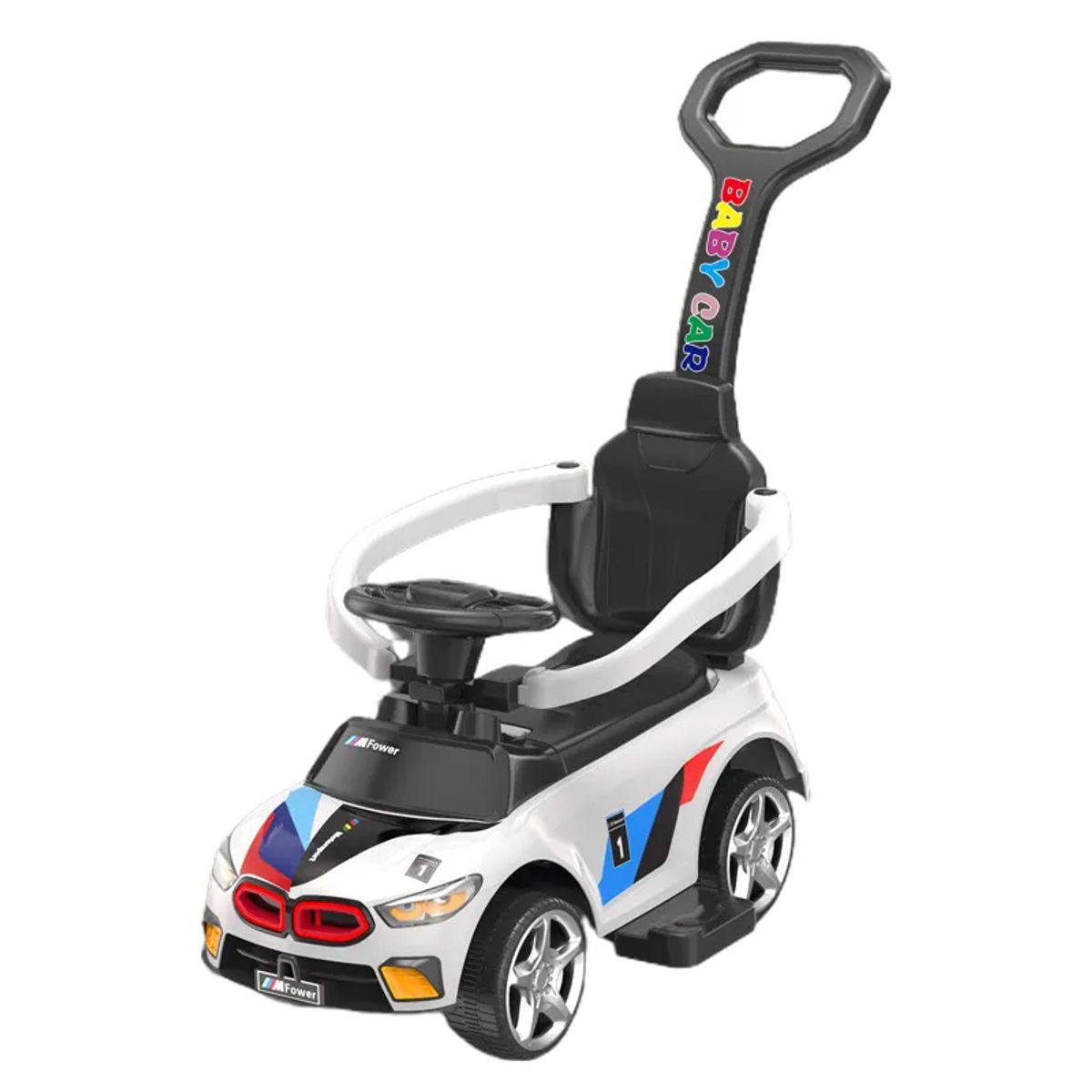 KIDSHOP - Carro Montables Paseador Niños Sonidos Carpa 3261 Blanco