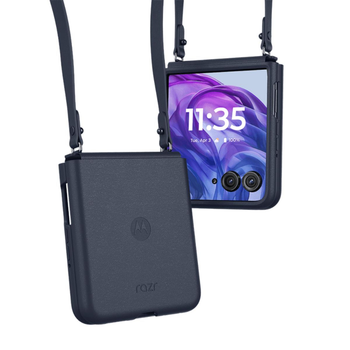 MOTOROLA - Cubierta protectora Motorola Razr 50 Ultra Azul