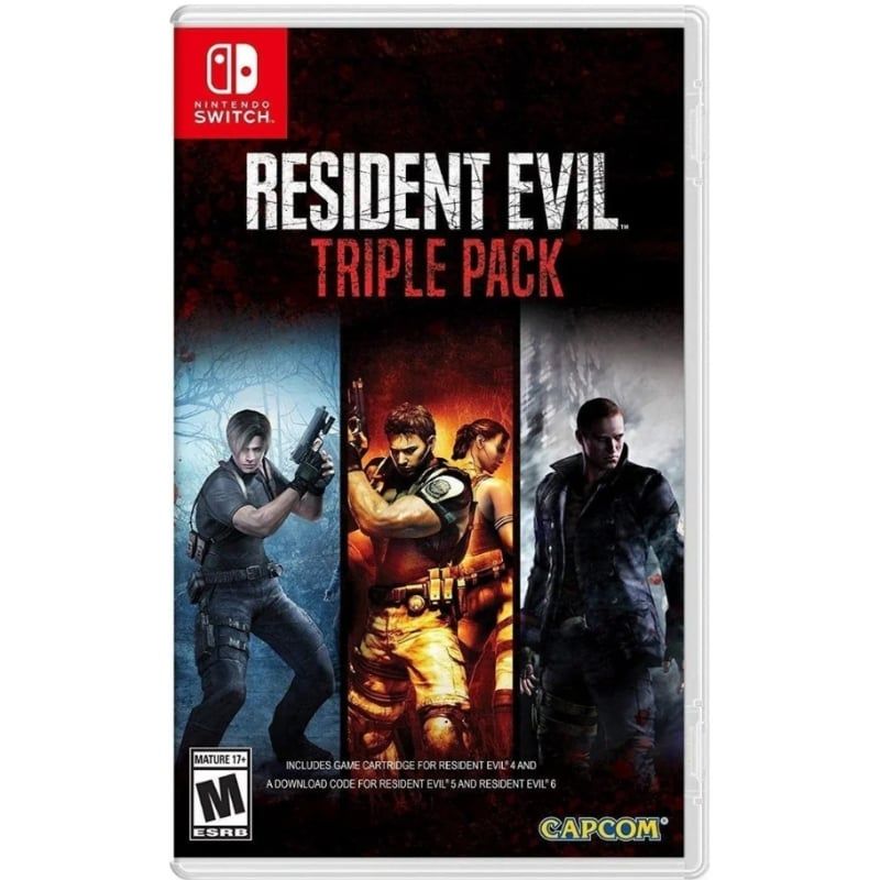 NINTENDO SWITCH - Resident Evil Triple Pack Juego Nintendo Switch