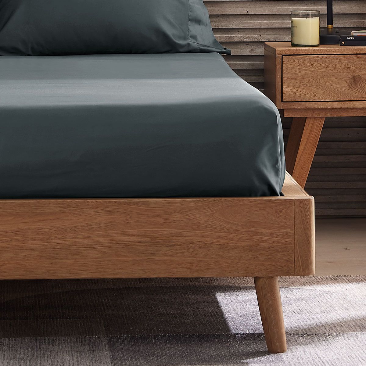 DISTRIHOGAR - Sábana Ajustable Hotel Experience 400 hilos Algodón Queen