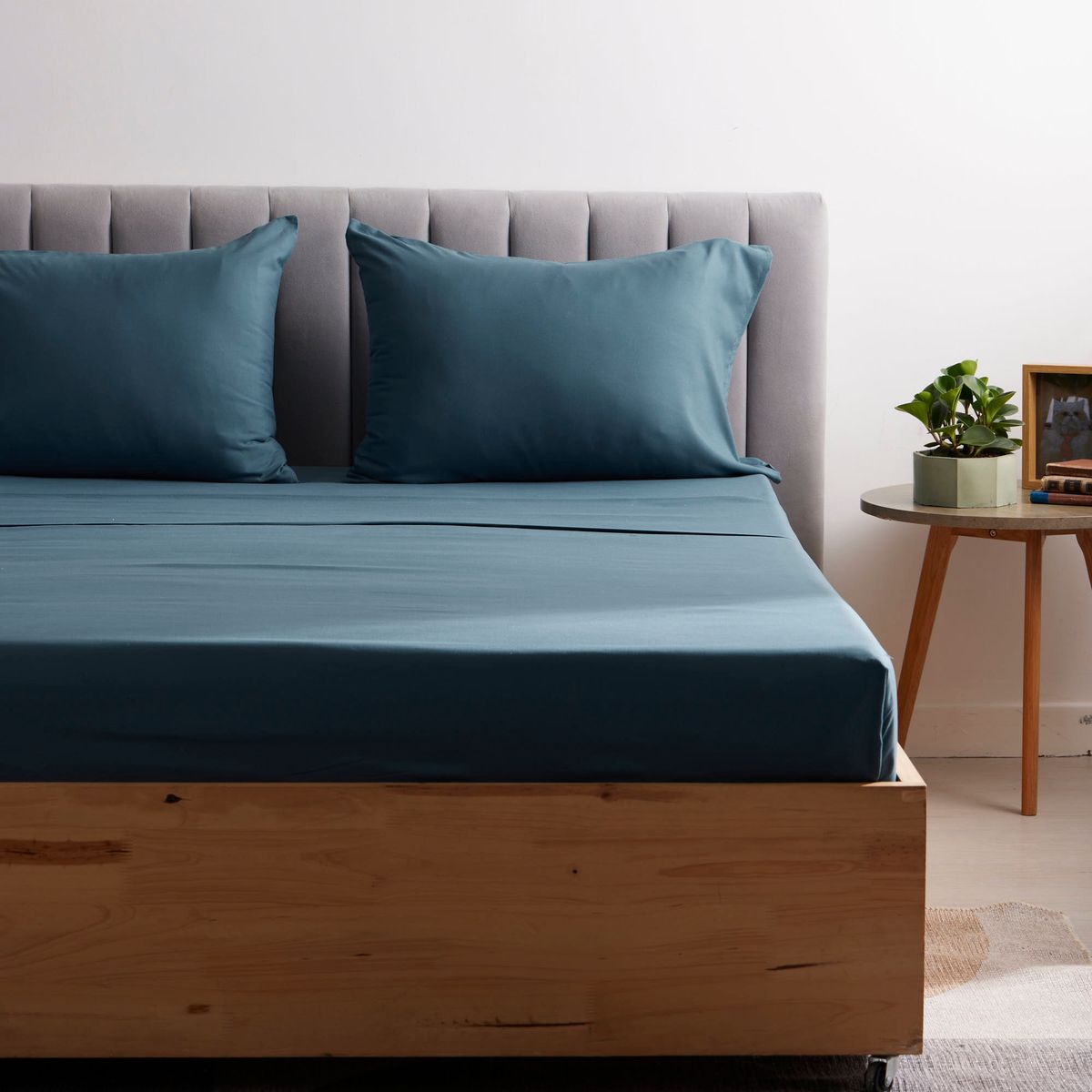 DISTRIHOGAR - Juego de Sábanas Microfibra Queen