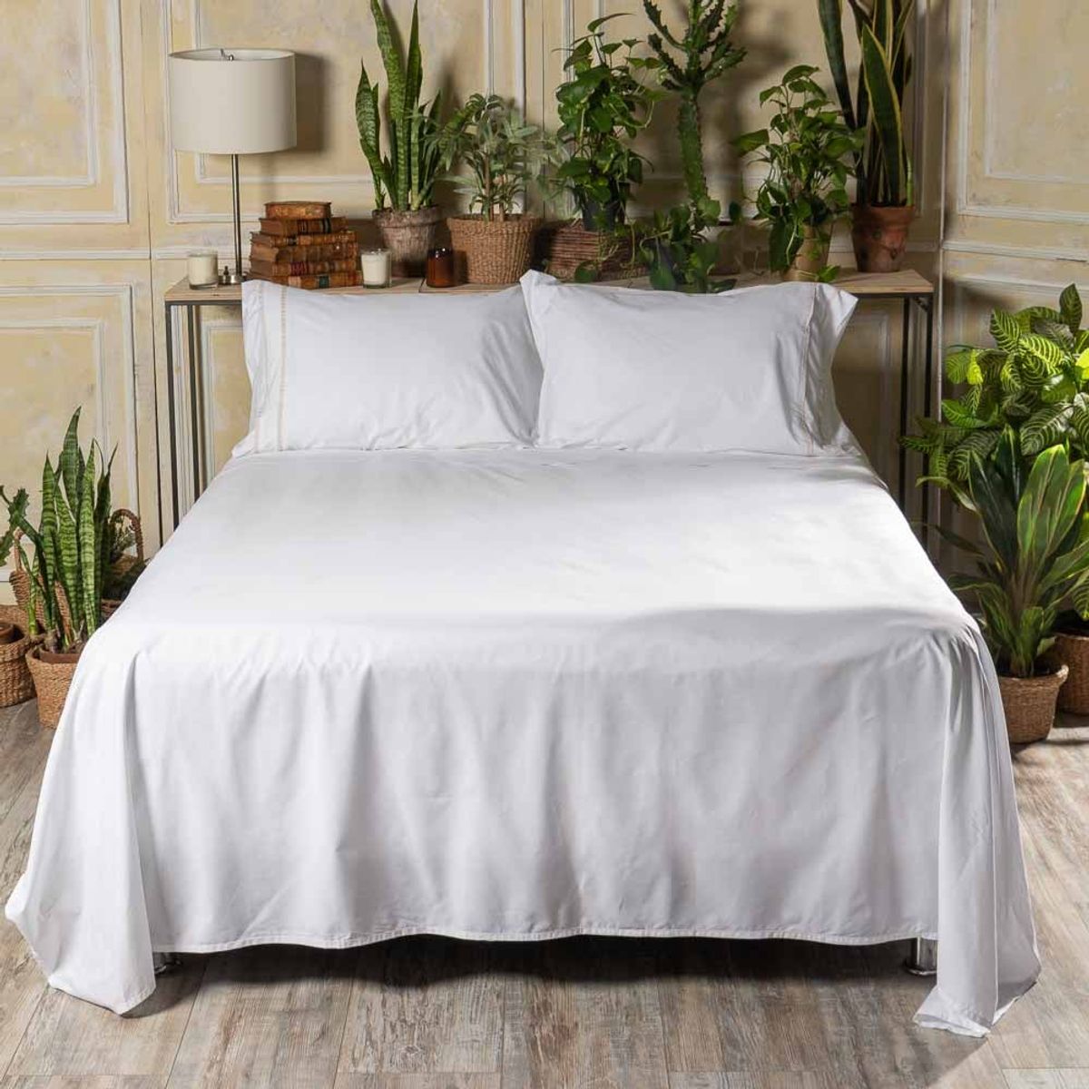 DISTRIHOGAR - Juego de Cama Bambussa  Plus Sencillo