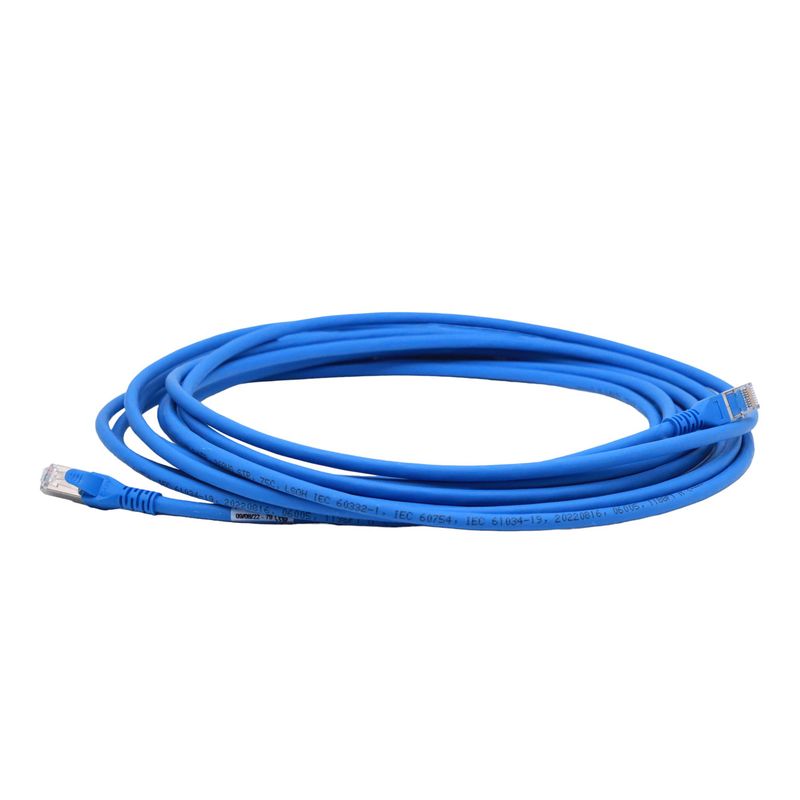 SIEMON - Patch Cord F/UTP Siemon Cat 6A PC6A-S007MA06LS Azul 23ft 7m