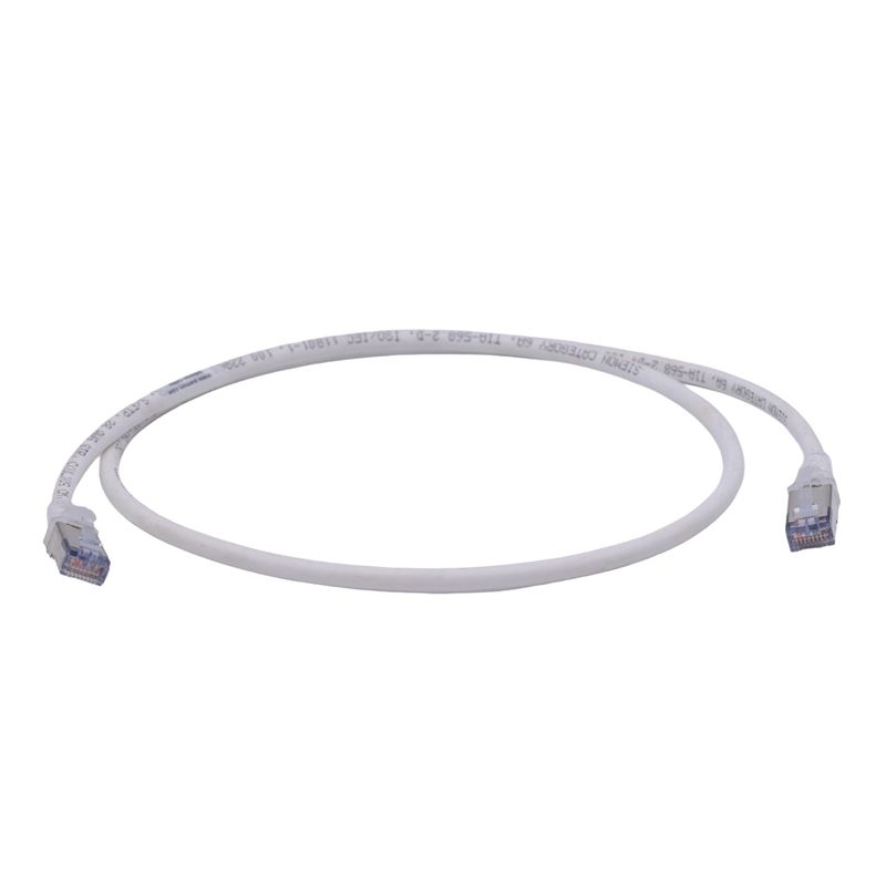 SIEMON - Patch Cord S/FTP Siemon Cat 6A SP6A-S03-02B Blanco 3ft 0,9m