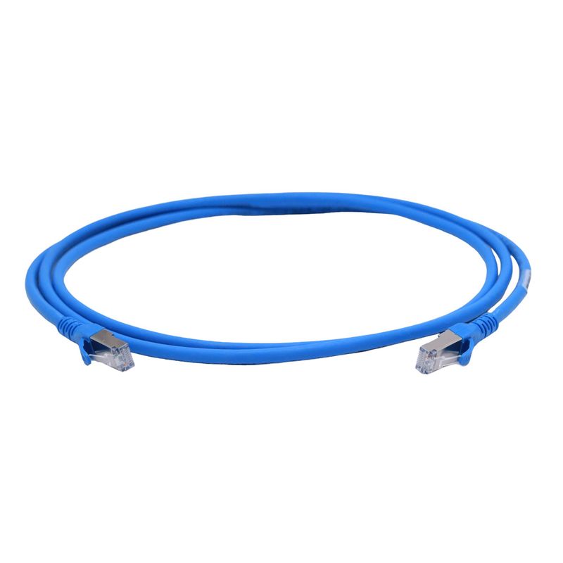 SIEMON - Patch Cord F/UTP Siemon Cat 6A PC6AS002MA06LS Azul,7ft 2,1m