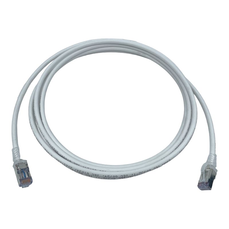SIEMON - Patch Cord S/FTP Siemon Cat 6A SP6A-S10-02B Blanco 10ft 3m