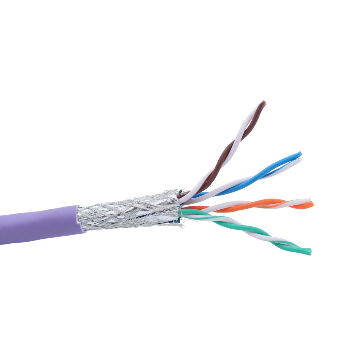 SIEMON - Cable S/FTP Cat 7A SIEMON 9T7L4-E10 interior VIOLETA 305M