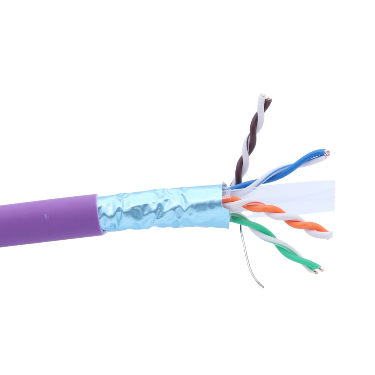 SIEMON - Cable F/UTP Cat 6A SIEMON 9A6L4-A5 interior VIOLETA 305M