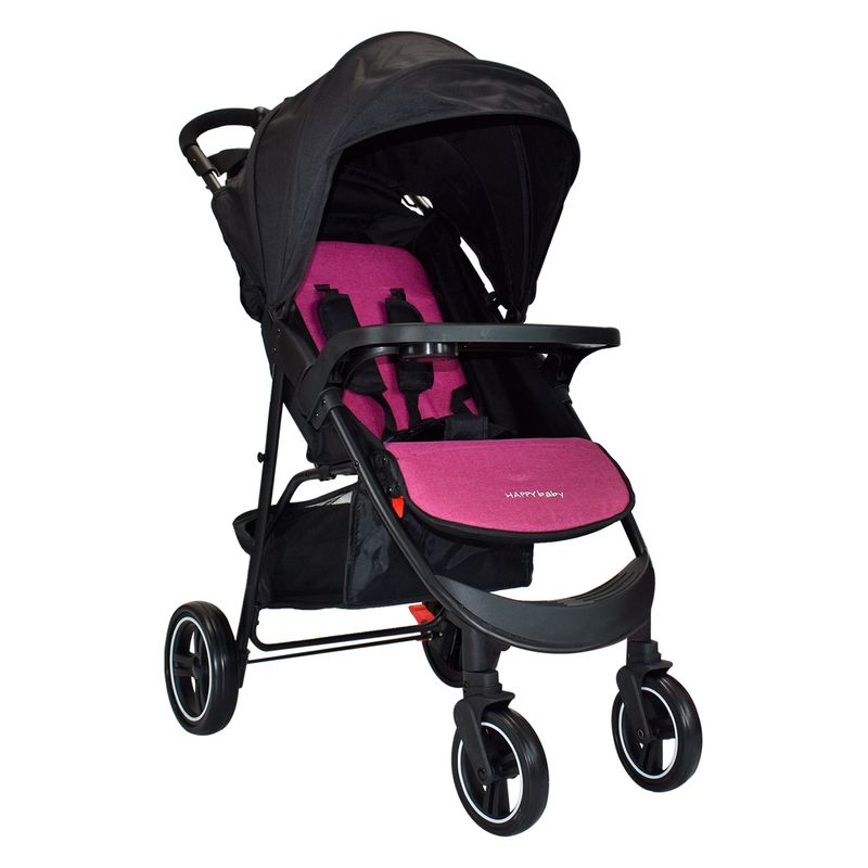 HAPPY BABY - Coche Bebe Ts Happy Baby You Rosa