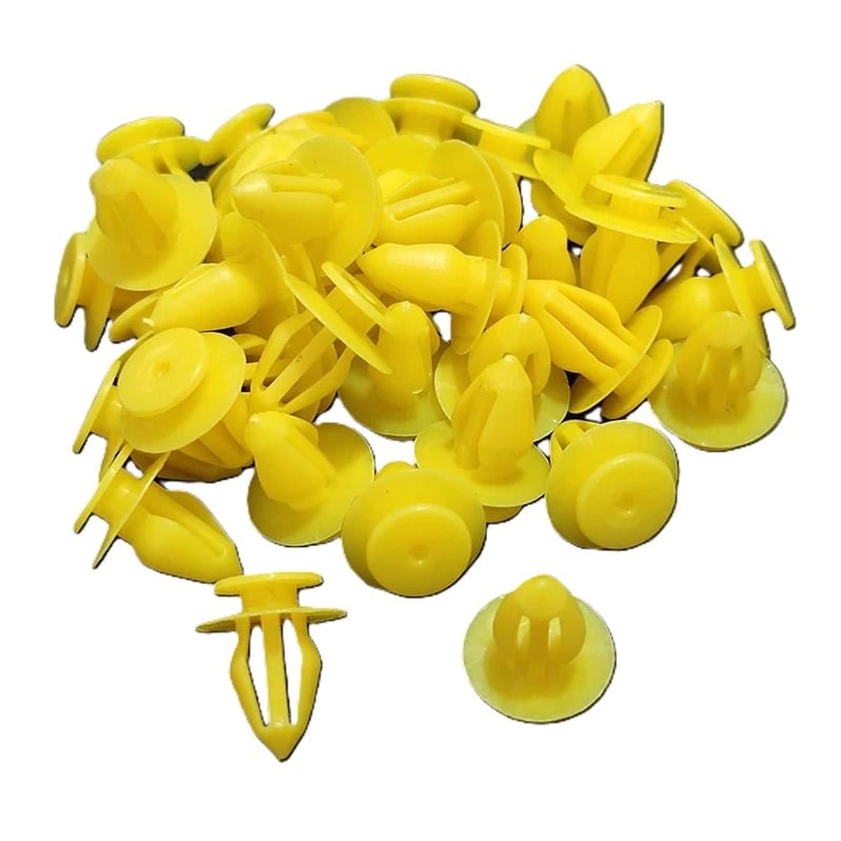 GENERICO - pin pines broches clips para carro vehiculos 50 unidades