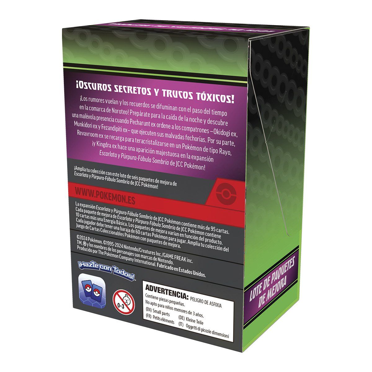 POKEMON - CARTAS DE POKEMON TCG SCARLETVIOLET SHROUDED FABLE-BOOSTER BUNDLE SPA
