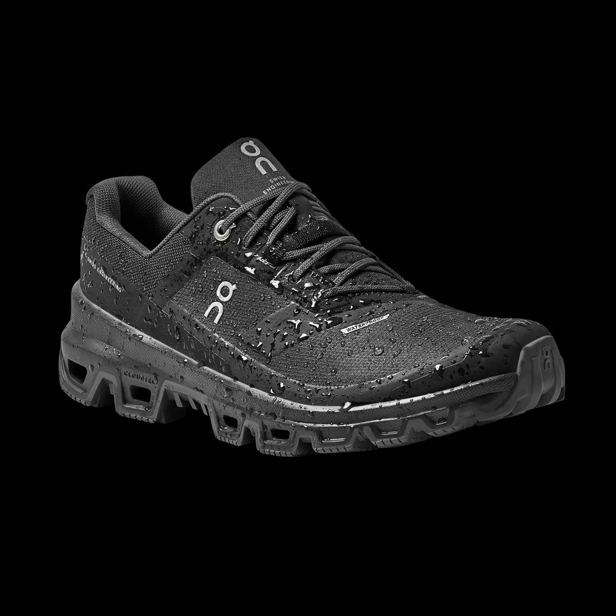 ON RUNNING - Tenis on running cloudventure waterproof mujer ON RUNNING Negro CLOUDVENWATERPMBLAC