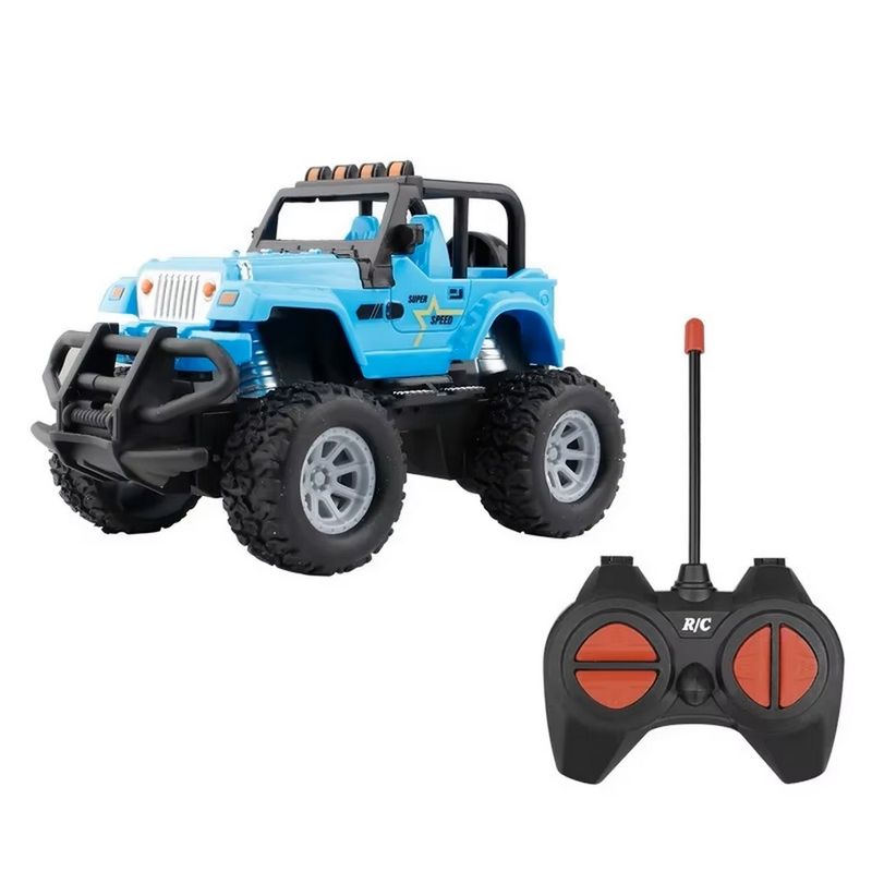 GENERICO - Carro Jeep Mini Con Control Remoto Juguete Niño + Bateria