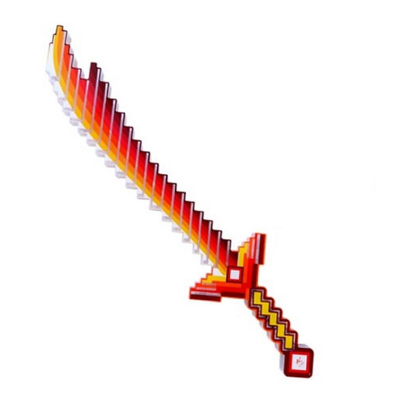 GENERICO - Juguete Espada Minecraft Niños Led Sonido Disfraz + Baterias