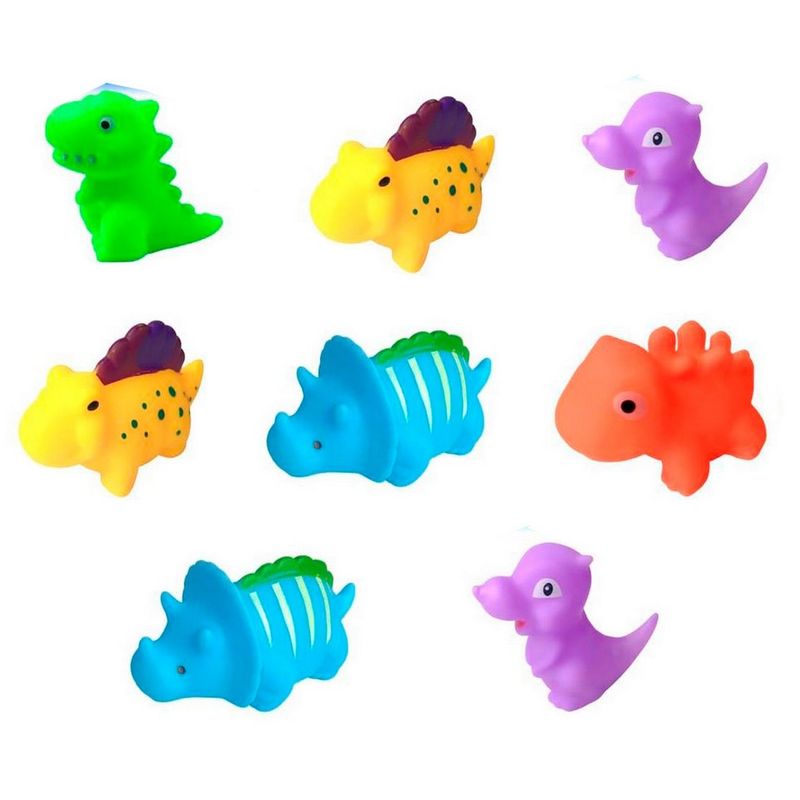 GENERICO - Dinosaurio De Goma Bañera De Bebes Juguete Juego Para Niños