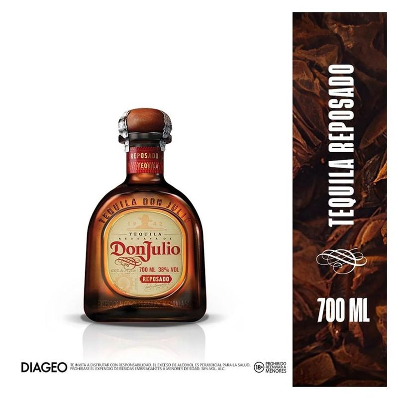 DON JULIO - Tequila Don Julio reposado x 700 ml