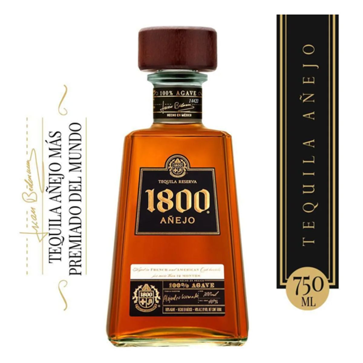 1800 - Tequila 1800 Añejo x 750 ml