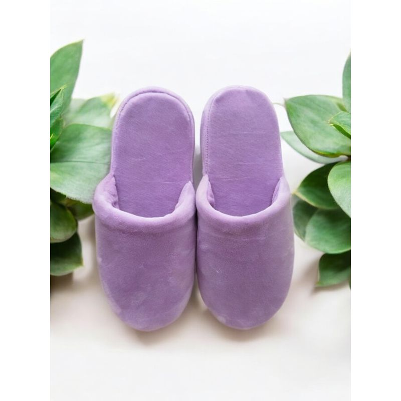 GENERICO - Pantuflas Babuchas Lila cómodas y suavecitas