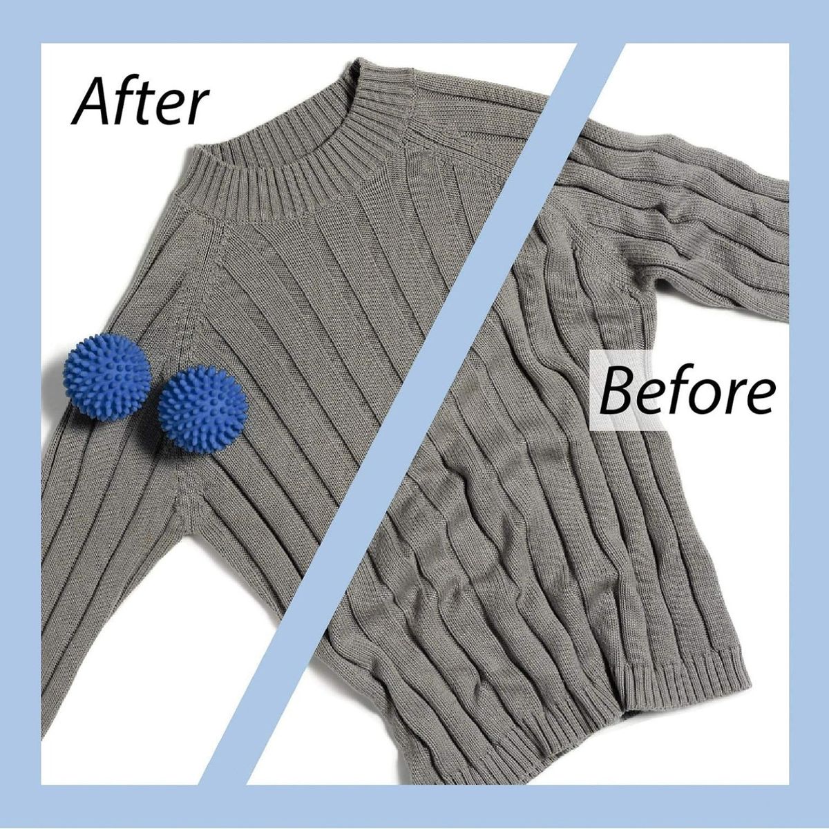 GENERICO - Pelotas Secadoras Suavizante Ropa Telas Bolas Reduce Arrugas