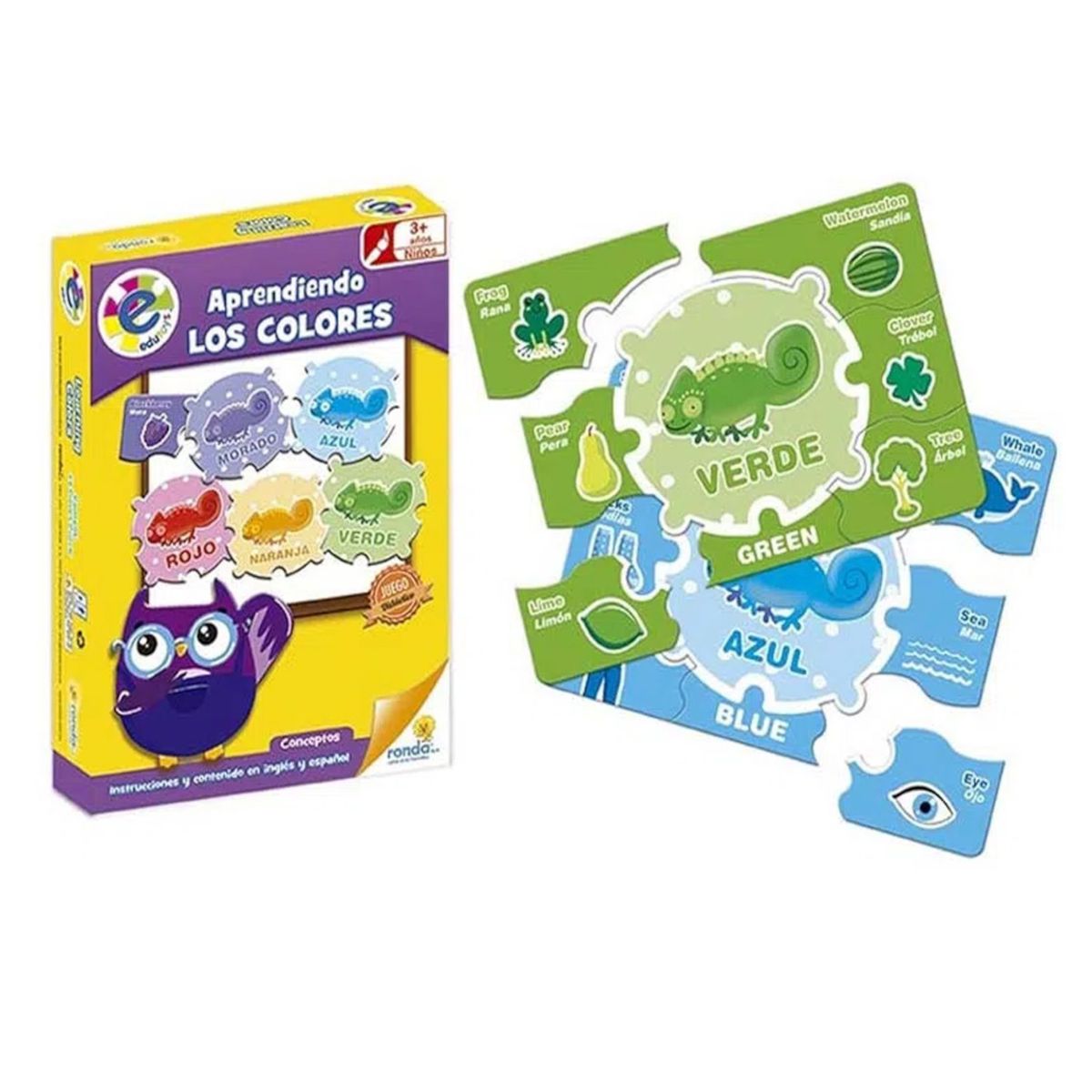 RONDA - Aprendiendo Los Colores Juego Bilingue Didactico Ronda Niños