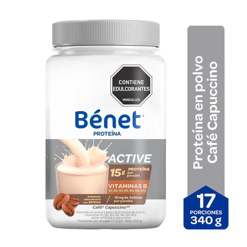 BENET - Benet Active Sabor Cafe Capuccino X 340g