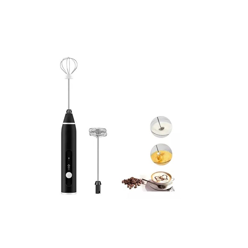 SKY - Batidor Eléctrico Portátil Mezclador Espuma Café Leche Huevo Color