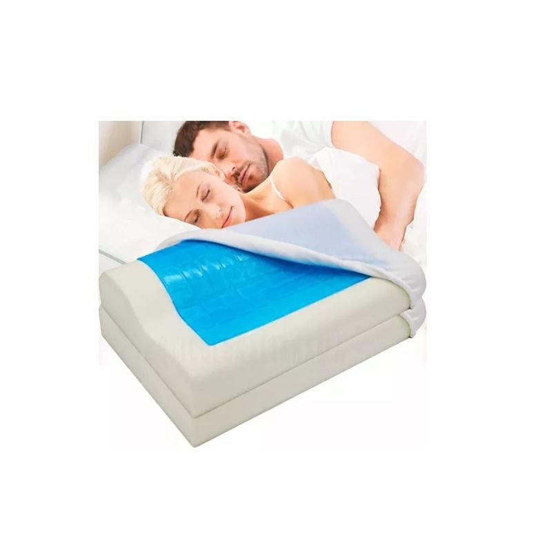 GENERICO - Almohada Cool Pillow Ortopédica Indeformable Gel Refrescante.