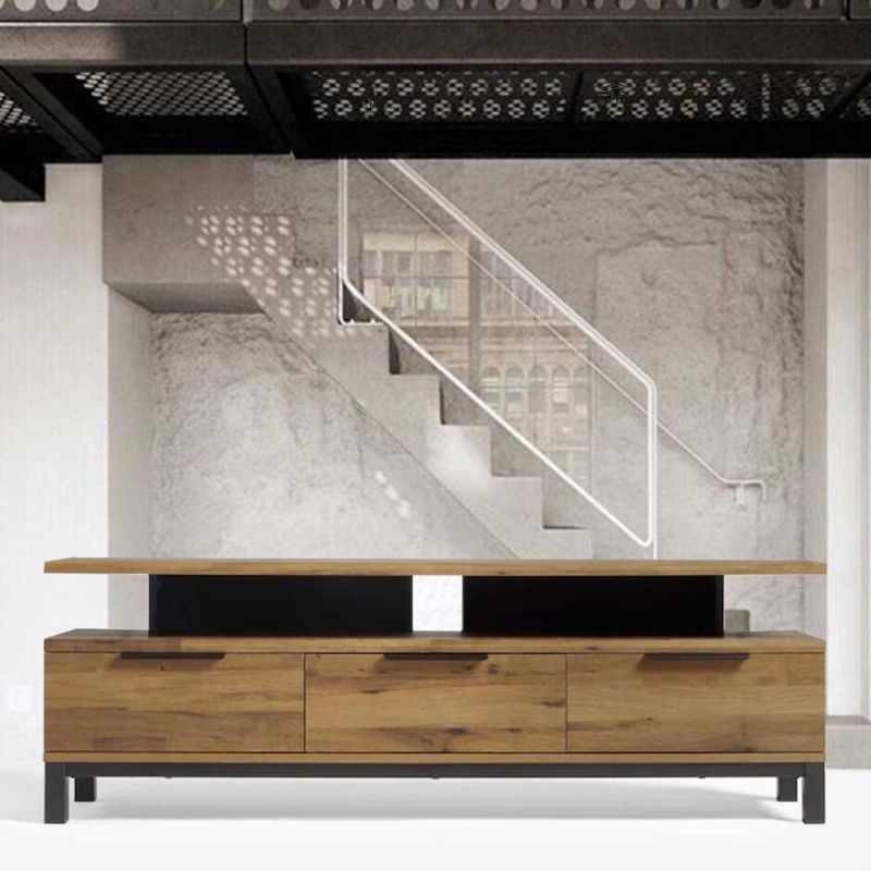 22 GRADOS DECORACION - Mueble para Tv Terreros en Roble natural 150cm 22Gradosdecoracion