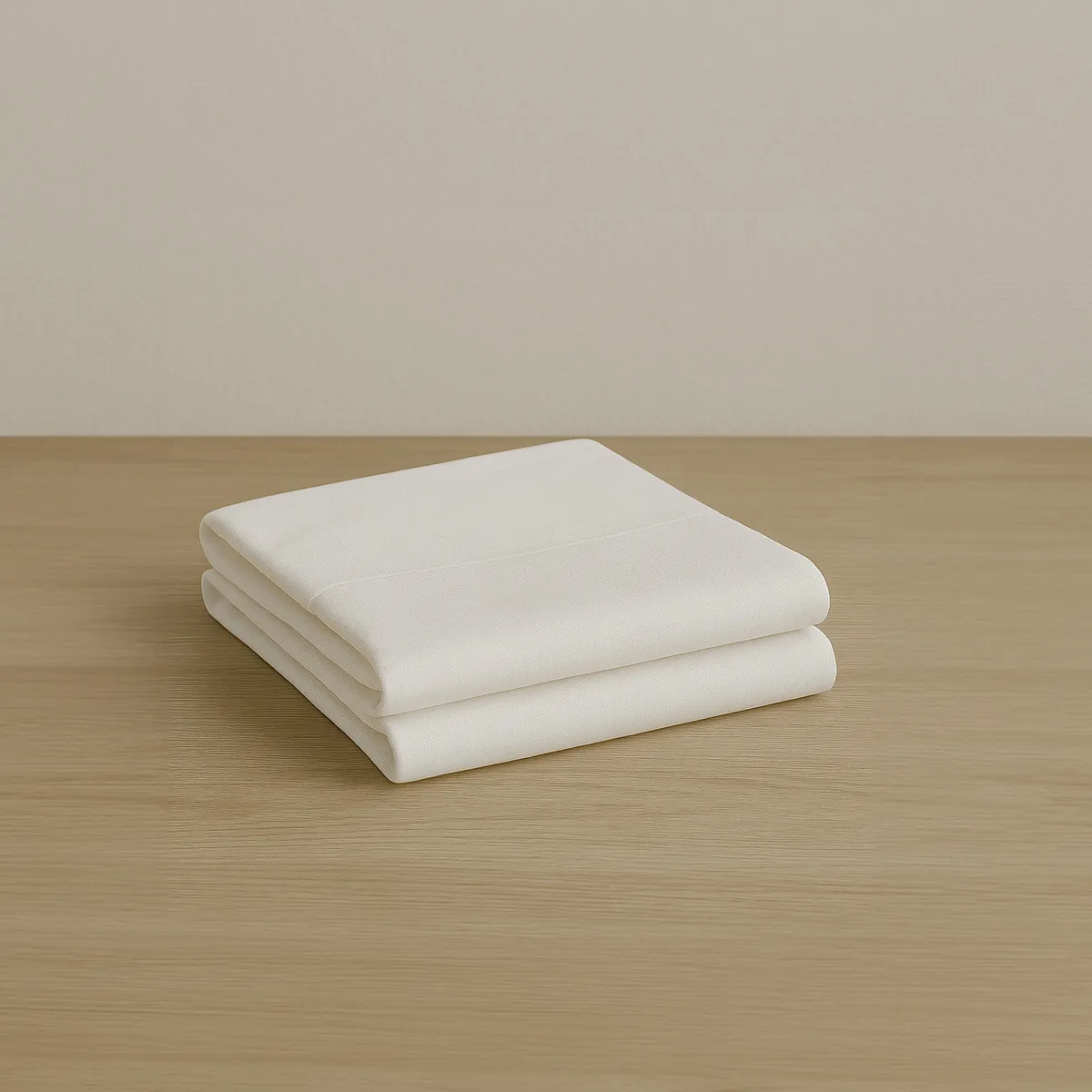 TRU - Juego de Sabanas Doble Blanco 144 Hilos