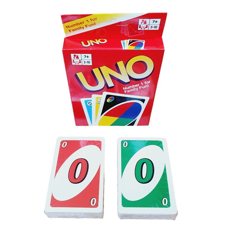 UNO - Cartas Uno Juego De Mesa Familia Amigos Colores Números