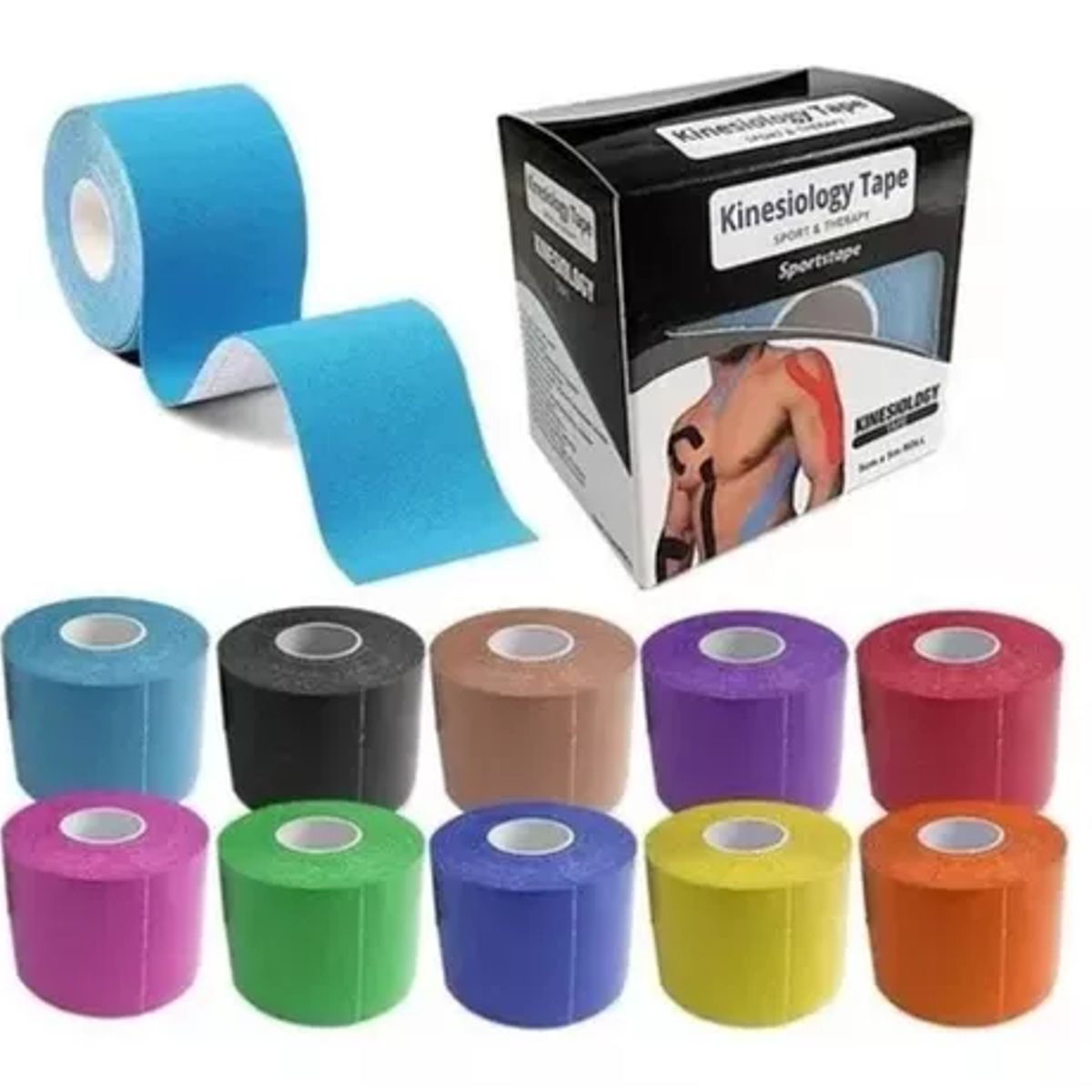 SKY - Rollo De Cinta Kinesiologica Neuromuscular Kinesiotape