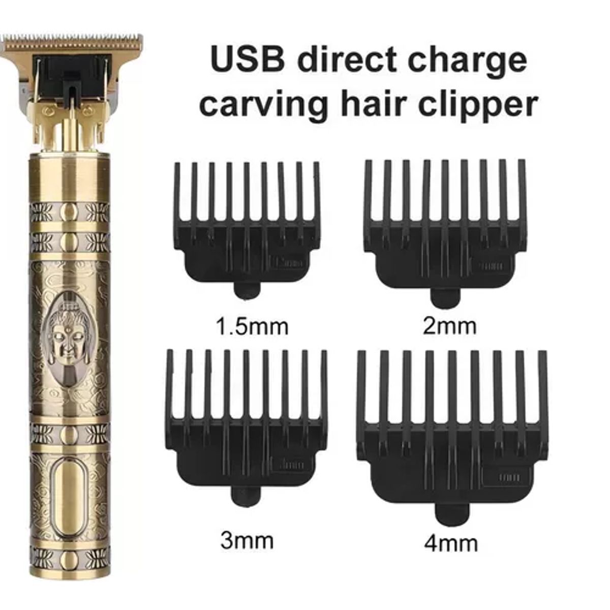 SKY - Maquina Corta Pelo Deluxe Edition Profesional Inalámbrica Buda Gold