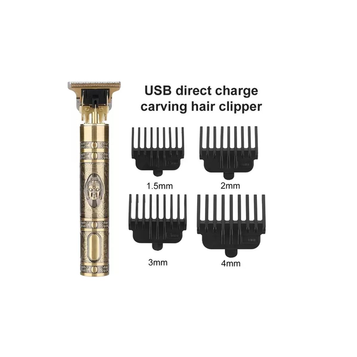 SKY - Maquina Corta Pelo Deluxe Edition Profesional Inalámbrica Buda Gold