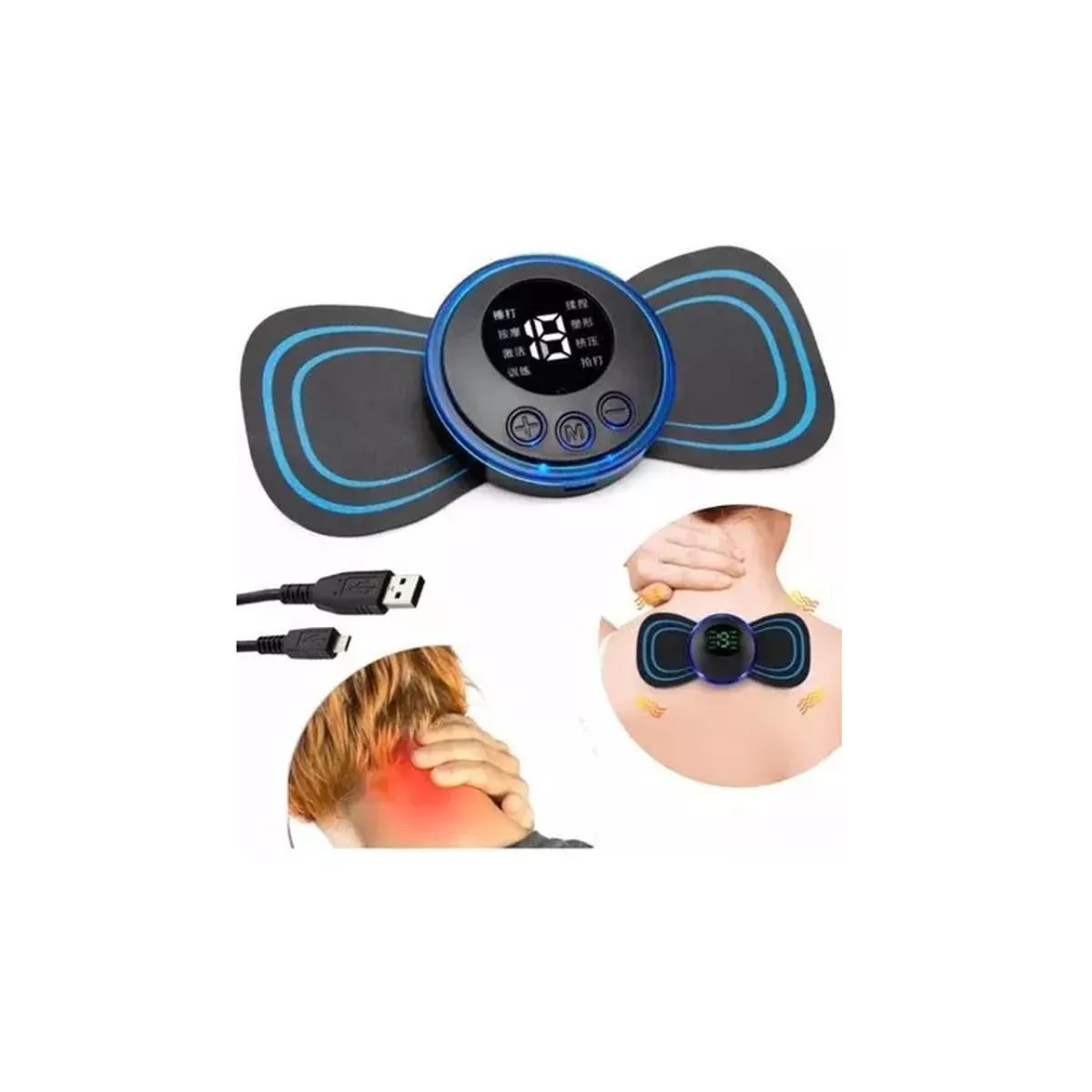 SKY - Masajeador De Cuello Y Espalda Recargable Ems