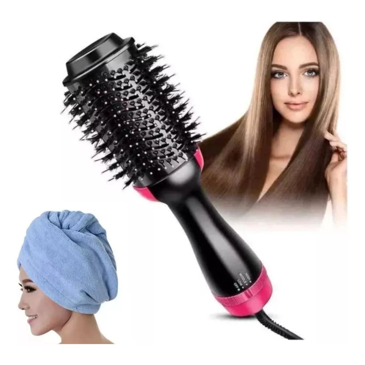 ONE STEP - Cepillo Secador One Step Secado Rápido Con Gorro Secador