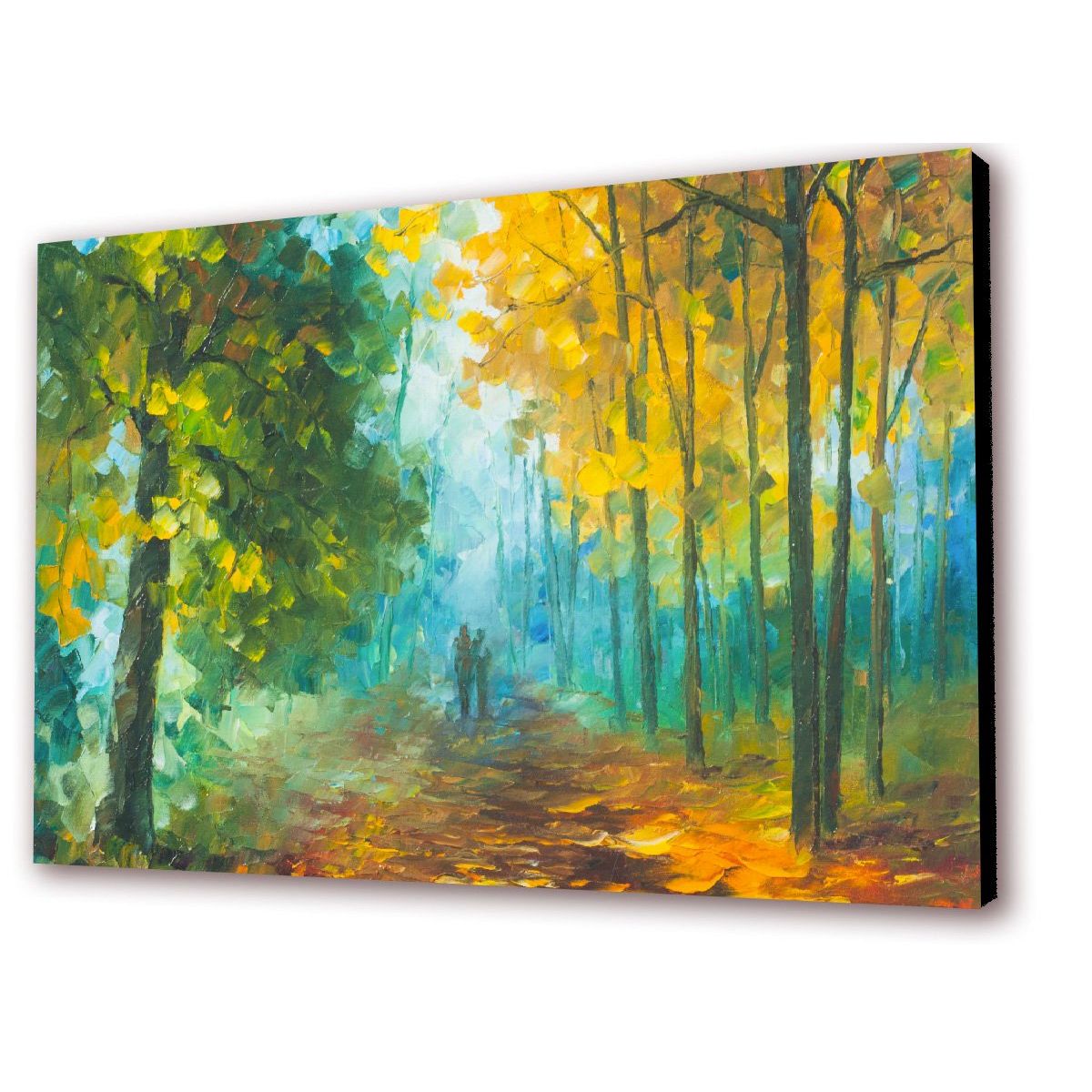 ART INDUSTRY - Cuadro 50x30 Cms Decorativo Tipo Oleo Camino 13