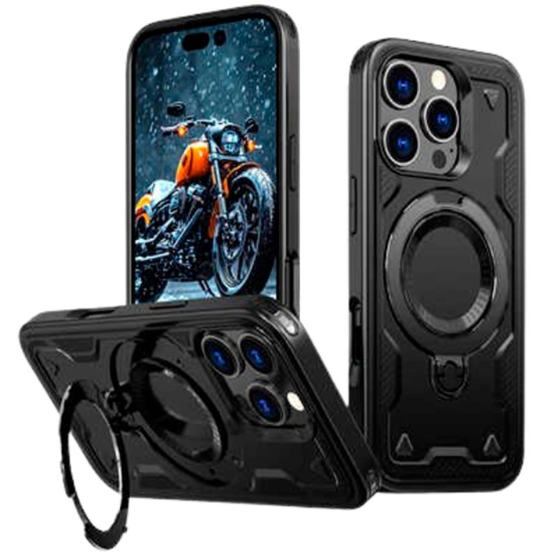 GENERICO - Estuche antichoque spartan case magsafe para iphone 16 pro max negro