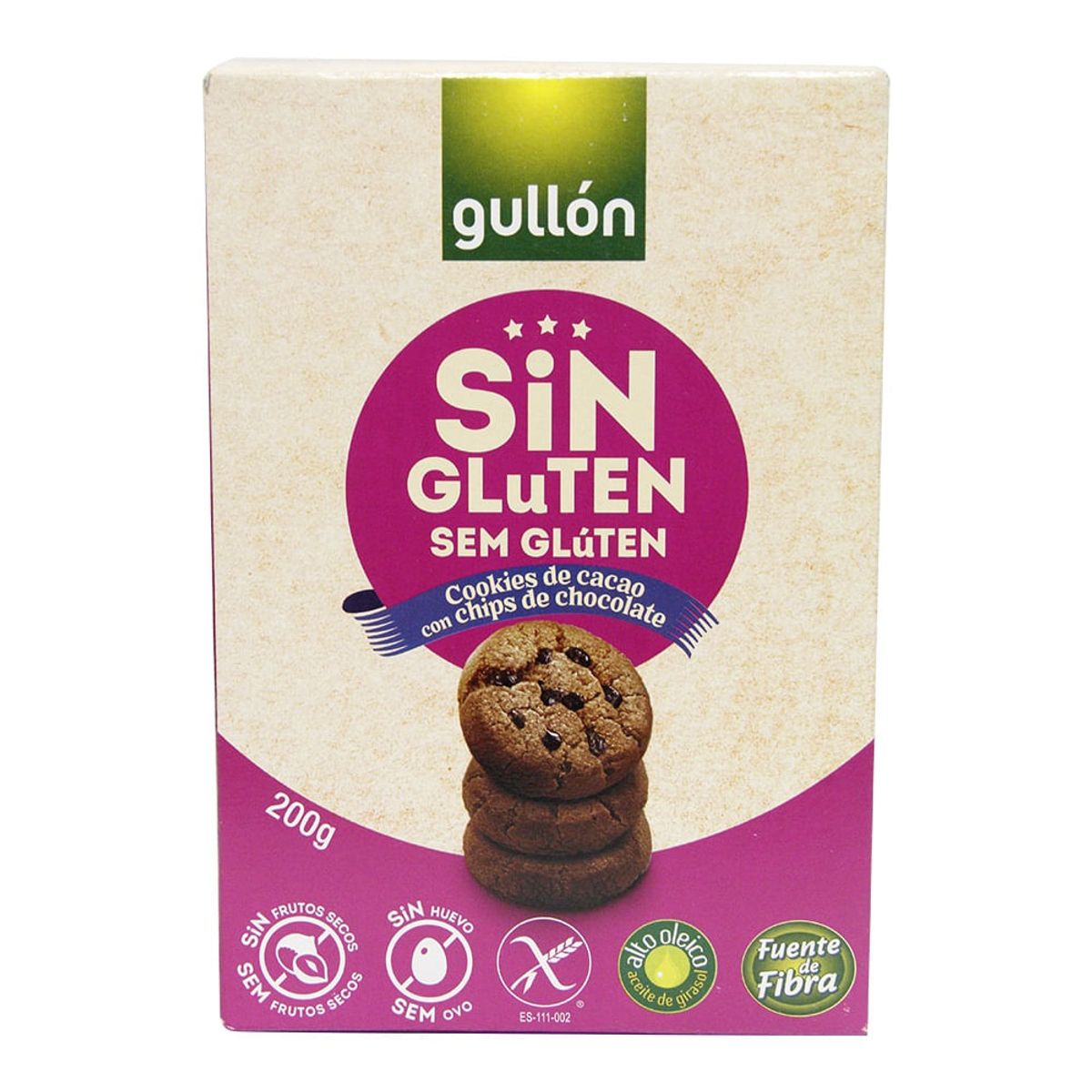 GULLON - Gullon Galletas Chips Sin Gluten X 200Gr
