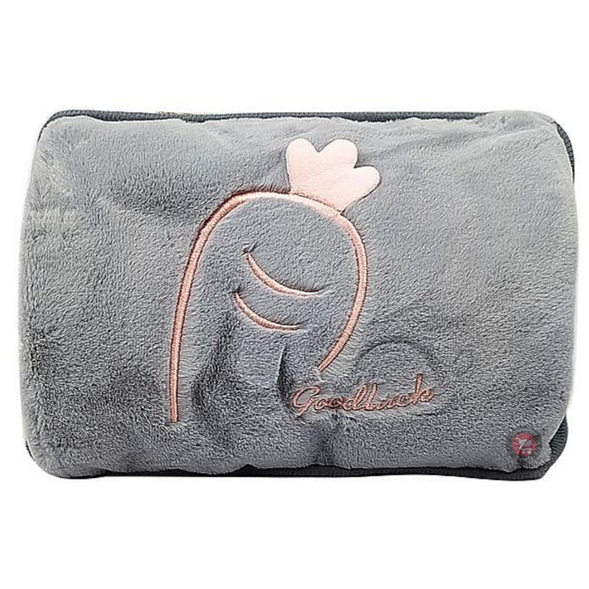 GENERICO - Bolsa Cojín Almohada Calienta Agua Eléctrica Gris