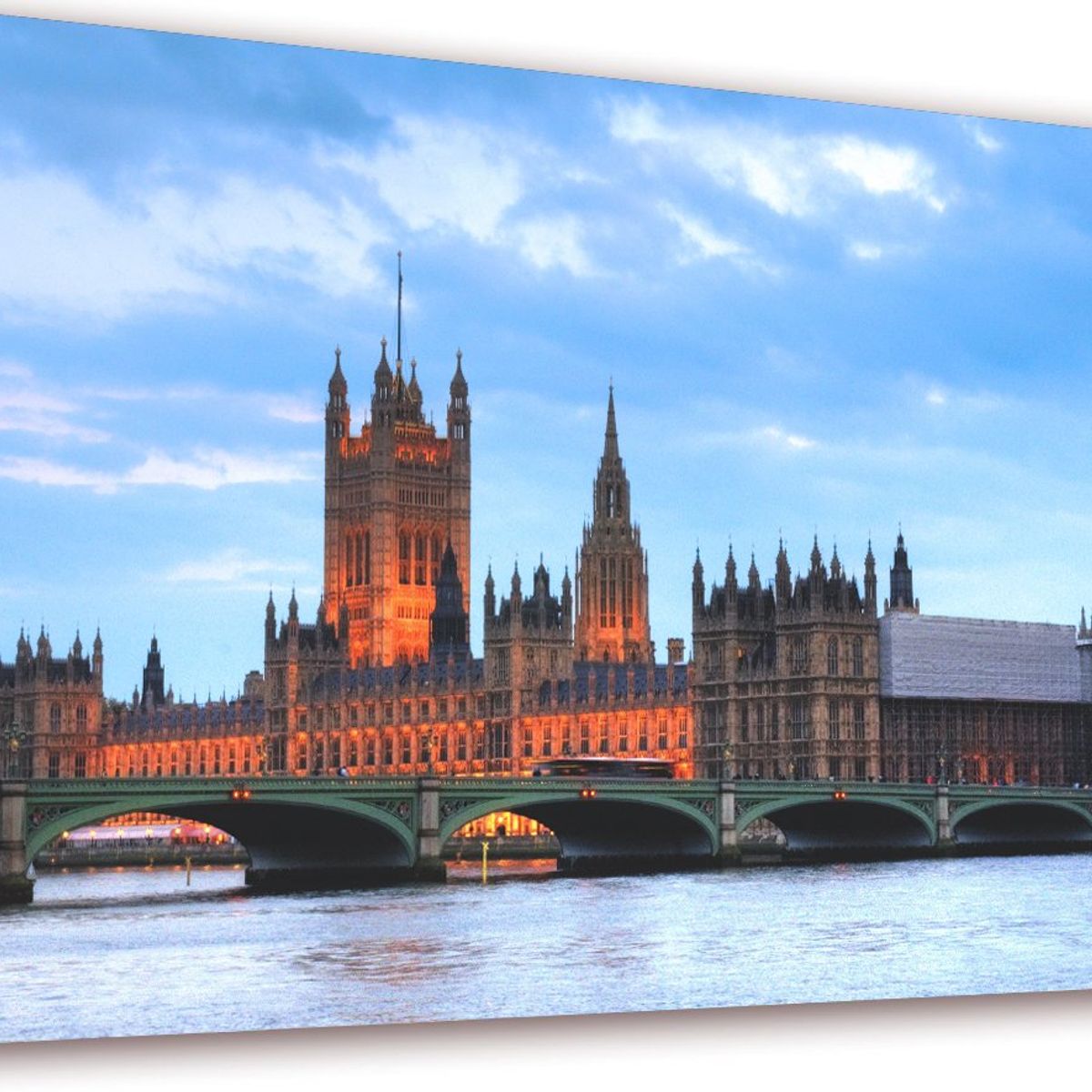 ART INDUSTRY - Cuadro 50x30cms Decorativo Big Ben