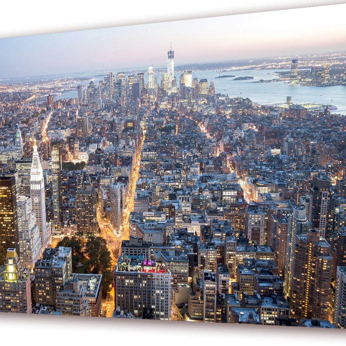 ART INDUSTRY - Cuadro 50x30cms Decorativo New York Air