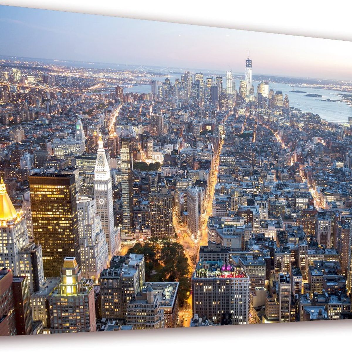 ART INDUSTRY - Cuadro 50x30cms Decorativo New York Air