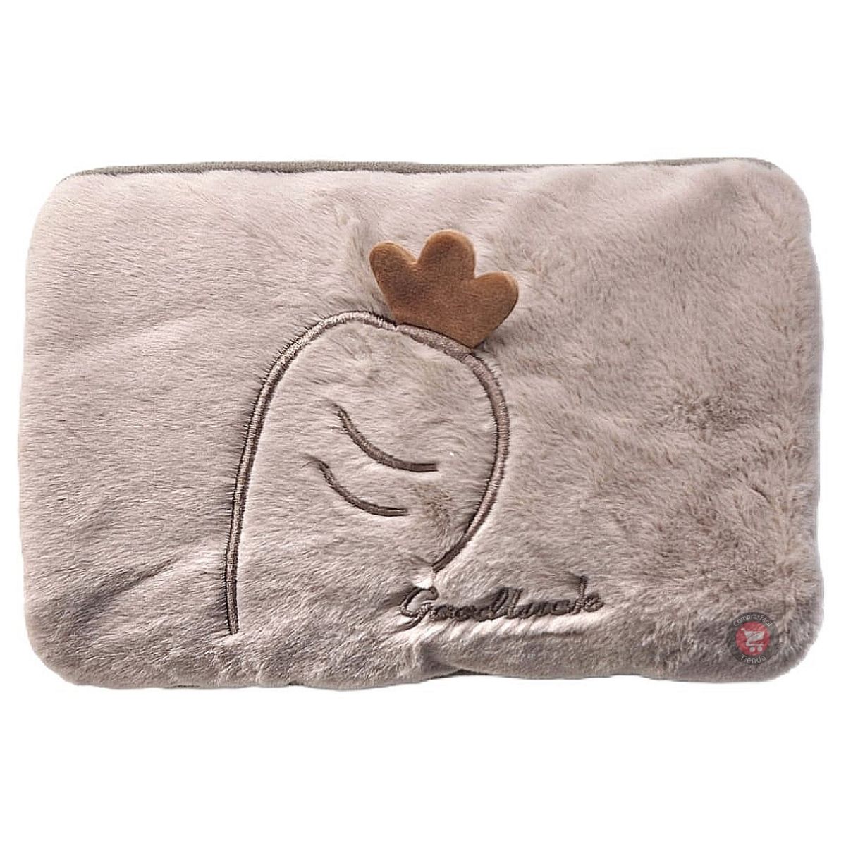 GENERICO - Bolsa Cojín Almohada Calienta Agua Eléctrica Café